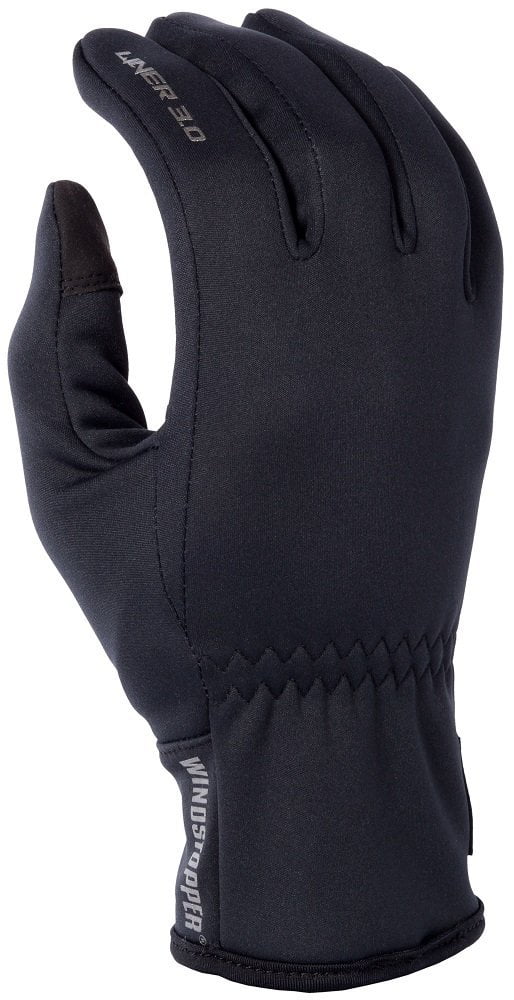 Black 3X-Large KLIM 3.0 Liner Mens Snow Snowmobile Gloves 