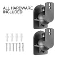 thumbnail image 5 of 2 soportes de pared de nailon para altavoces, soporte ajustable para altavoces de sonido envolvente de estantería, 5 of 5
