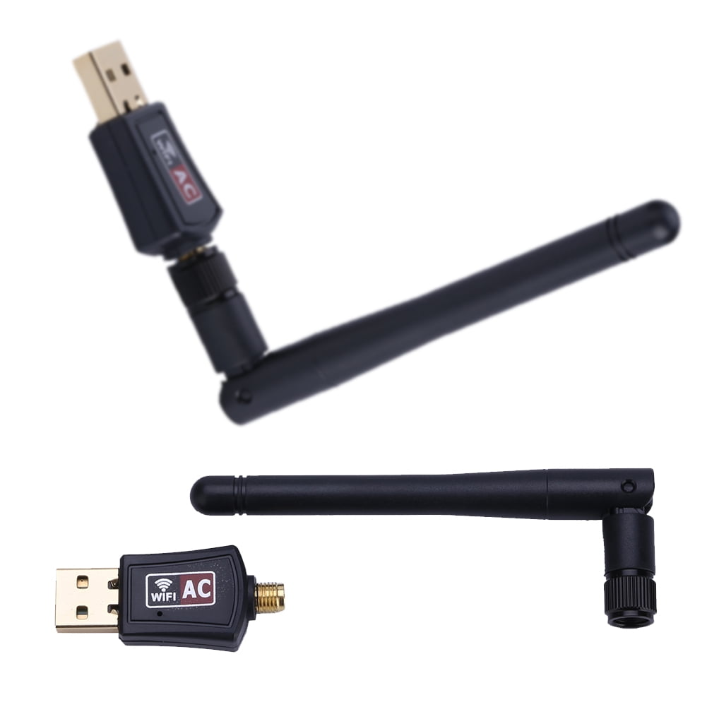 Wireless USB Adapter, 600Mbps External Dualband Antenna WiFi Adapter