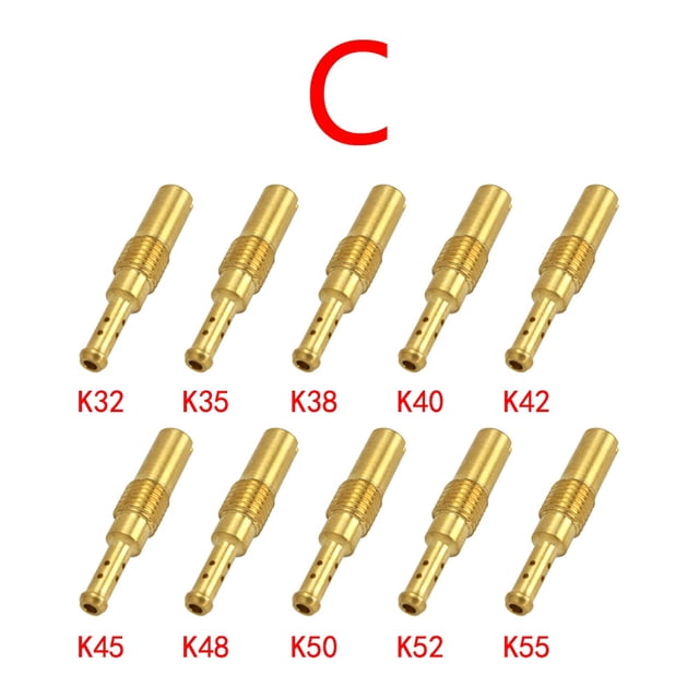 Carburador Moto Esprea Principal Power Jett PWK Koso Keihin oko PE(NSR KX80 KX100 KX125) Pz26/27/30(Cg125/ft125 150z Xr150l Xr125 250z 250sz Dm200) Italika/dinamo Esprea Alta/baja Power Jett Medidas huangjie unisex