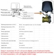 thumbnail image 3 of Sidaley Control remoto WiFi Controlador de válvula de agua inteligente Interruptor de control de encendido / apagado de la cocina Type2 NO2, 3 of 6