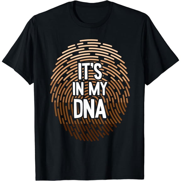 Its In My Dna Black History Month BLM Melanin Pan African T-Shirt