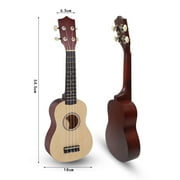 Likegreen 21 Inch Ukulele Beginning Kit for Beginner Kids Students with Accessories