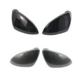 thumbnail image 4 of Riwesomey 2 uds. Tapas de cubierta de espejo lateral con aspecto de espejo retrovisor negro para Golf 7 MK7 7,5 GTD R GTI 5G0857537E accesorios Bombillas para automóviles No.02, 4 of 8