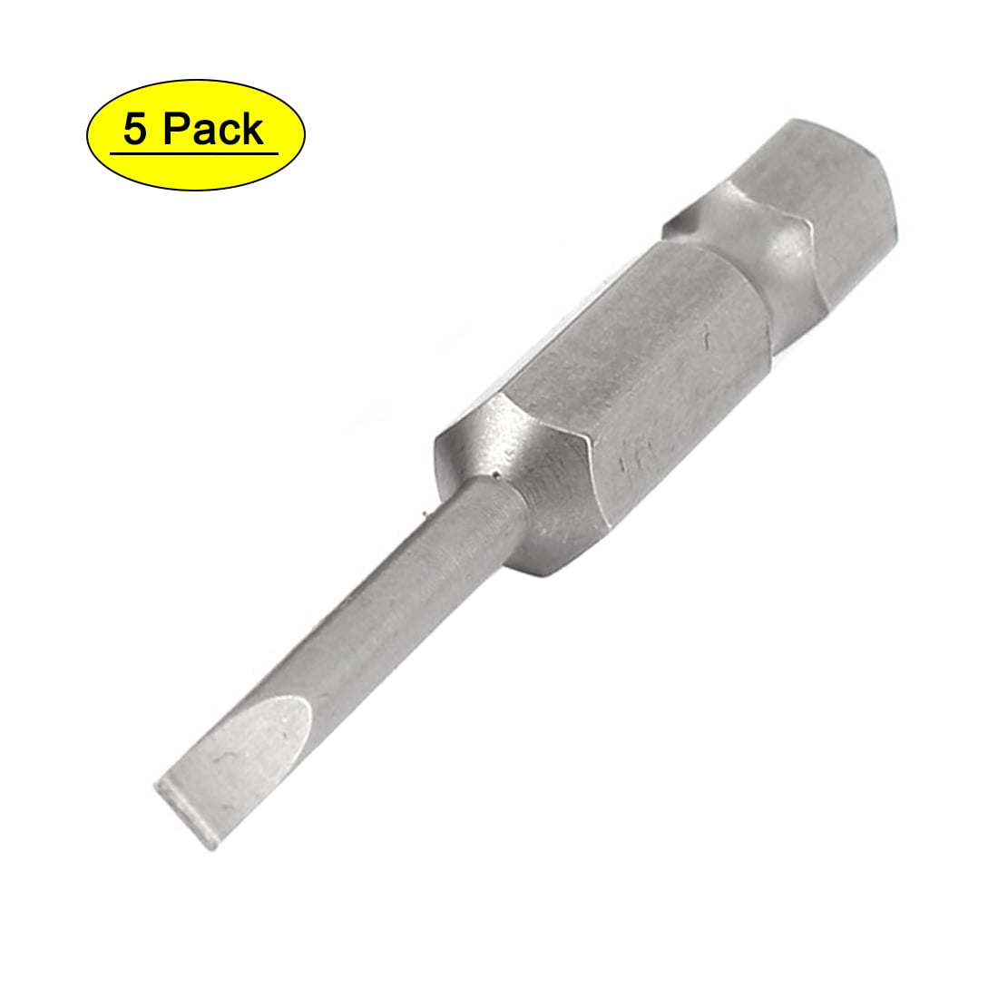 Set of 3 Slotted  1/4" Hex Screwdriver Bits 2" Length P/No 3200 