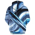 thumbnail image 3 of Mens Hoodies Pullover Lightweight Activewear Sweatshirt for Men Long Sleeve Pullover with Pockets Blue 5XL, 3 of 3
