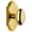 Polished Brass, variant on Grandeur Arcedn_Prv_234 Arc Solid Brass Privacy Door Knob Set - Bronze
