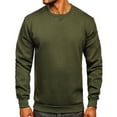 thumbnail image 5 of QIPOPIQ Men's Eversoft Fleece Crewneck Sweatshirts, Moisture Wicking & Breathable, Sizes S-2X Clearance, 5 of 7