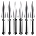 thumbnail image 1 of 12 moldes de acero inoxidable para croissants daneses (plateados), 1 of 5