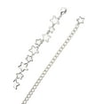 thumbnail image 2 of No Boundaries Women's Star Chain Belt, Silver, 2 of 2