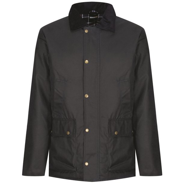 Regatta - Chaqueta Pensford de Encerada para Hombre (Marino) Regatta UTRG6841_navy