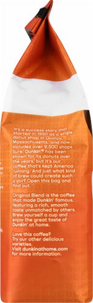 2X-Dunkin' Donuts Original Medium Blend Whole Bean Coffee - 12 oz