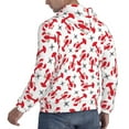 thumbnail image 3 of Hoodies for Men - Shrimp No.9055 Long Sleeve Comfrt Men'S Fashion Hoodies & Sweatshirts, Sweatshirts for Men Hoodies Pullover Clothing Clothes with Pouch, 3 of 7