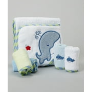 Spasilk Terry Neutral Cotton Bath Towel and Washcloth Set