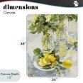 thumbnail image 4 of Stupell Industries Traditional Fresh Kitchen Lemons Spread Canvas Art, 36 x 48, by Annabelle Hall, 4 of 8