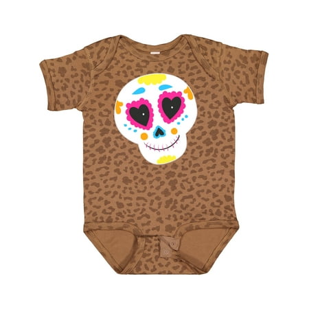 

Inktastic Decorated Skull Gift Baby Boy or Baby Girl Bodysuit