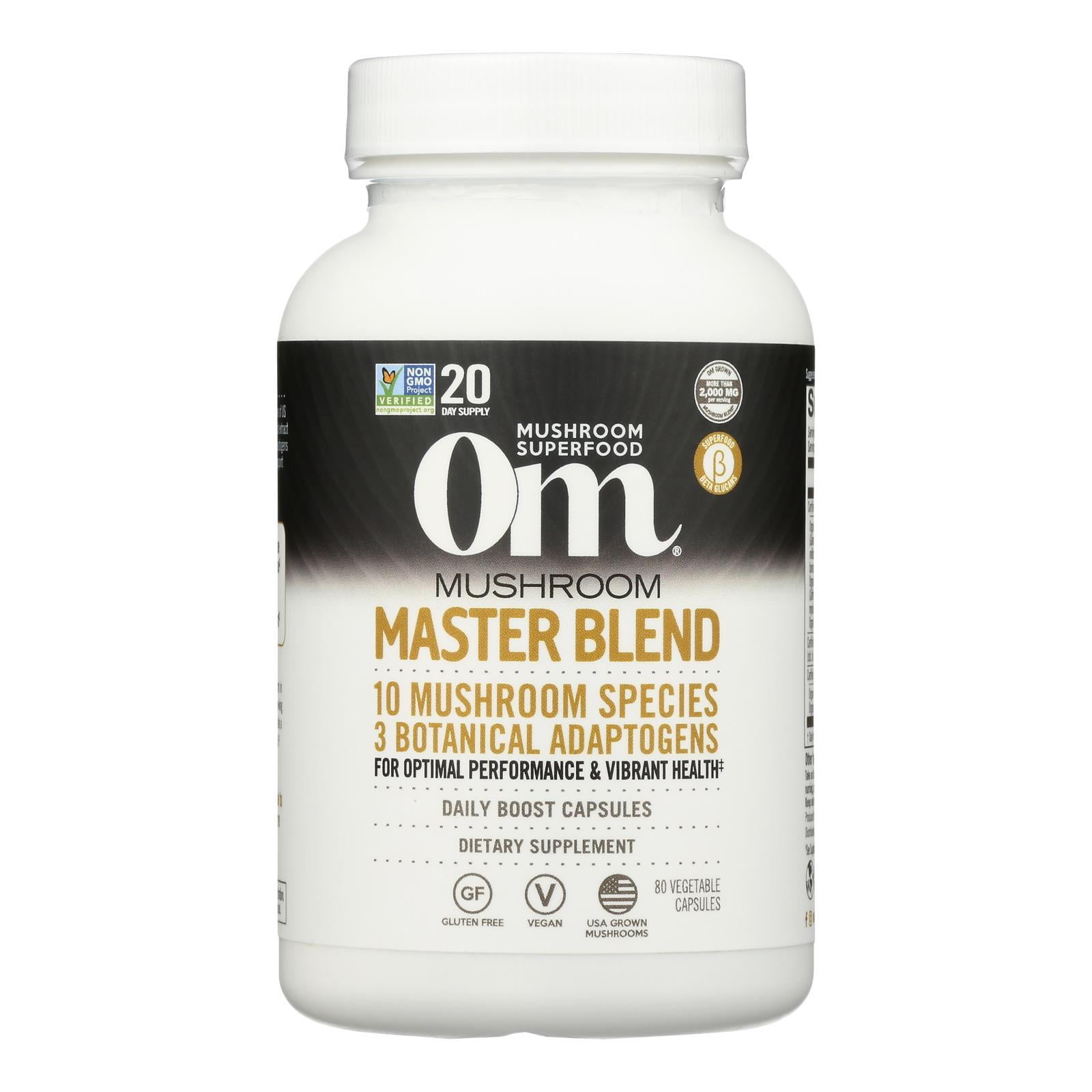 Om Mush Sprfd Master Blend 1 Each80 CT
