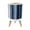 Color 4, variant on Small Trash Can with Lid Cactus Moon Gold Stars Dark Blue Sky 1.8 Gallon Dog Proof Trash Can Round Garbage Can Waste Bin Wastebasket for Bathroom Bedroom Living Room