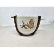 Disney Winnie the Pooh Ceramic Ramen Bowl with Chopsticks
