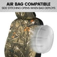 thumbnail image 4 of BDK Hunter Camo Car Seat Covers Full Set with Camo Steering Wheel Cover and Seat Belt Cover Pad – Forest Camouflage Pattern, Automotive Front Seat & Bench Back Seat Cover for Cars Trucks SUV, 4 of 7
