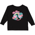 thumbnail image 3 of Inktastic Nana Loves Me Girls Granddaughter Girls Long Sleeve Toddler T-Shirt, 3 of 5