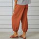 thumbnail image 4 of WILLBEST Pantalones Casuales de Verano para Mujer, Pantalones Largos de Pierna Ancha y Cintura Alta con Bolsillos, Cómodos, de Moda y Holgados. Chica, 4 of 8