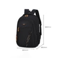 thumbnail image 2 of Large Capacity Solid Color Backpack for Students, Fashion Waterproof School Bag with Padded Straps, Durable Lightweight Bookbag for Daily Campus Commute, Perfect Back to School Gift, 2 of 4