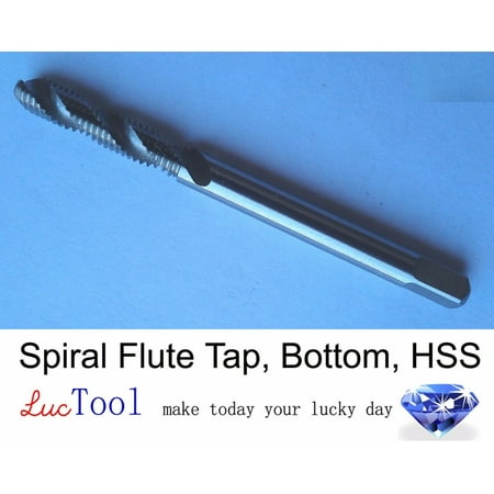 

5-40 UNC Spiral Flute Tap Bottoming GH2 Limit 2 Flute HSS Uncoated Thread #5-40