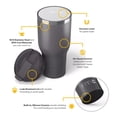 thumbnail image 4 of Vaso RTIC Essential, 1.18L, grafito, acero inoxidable, 4 of 6