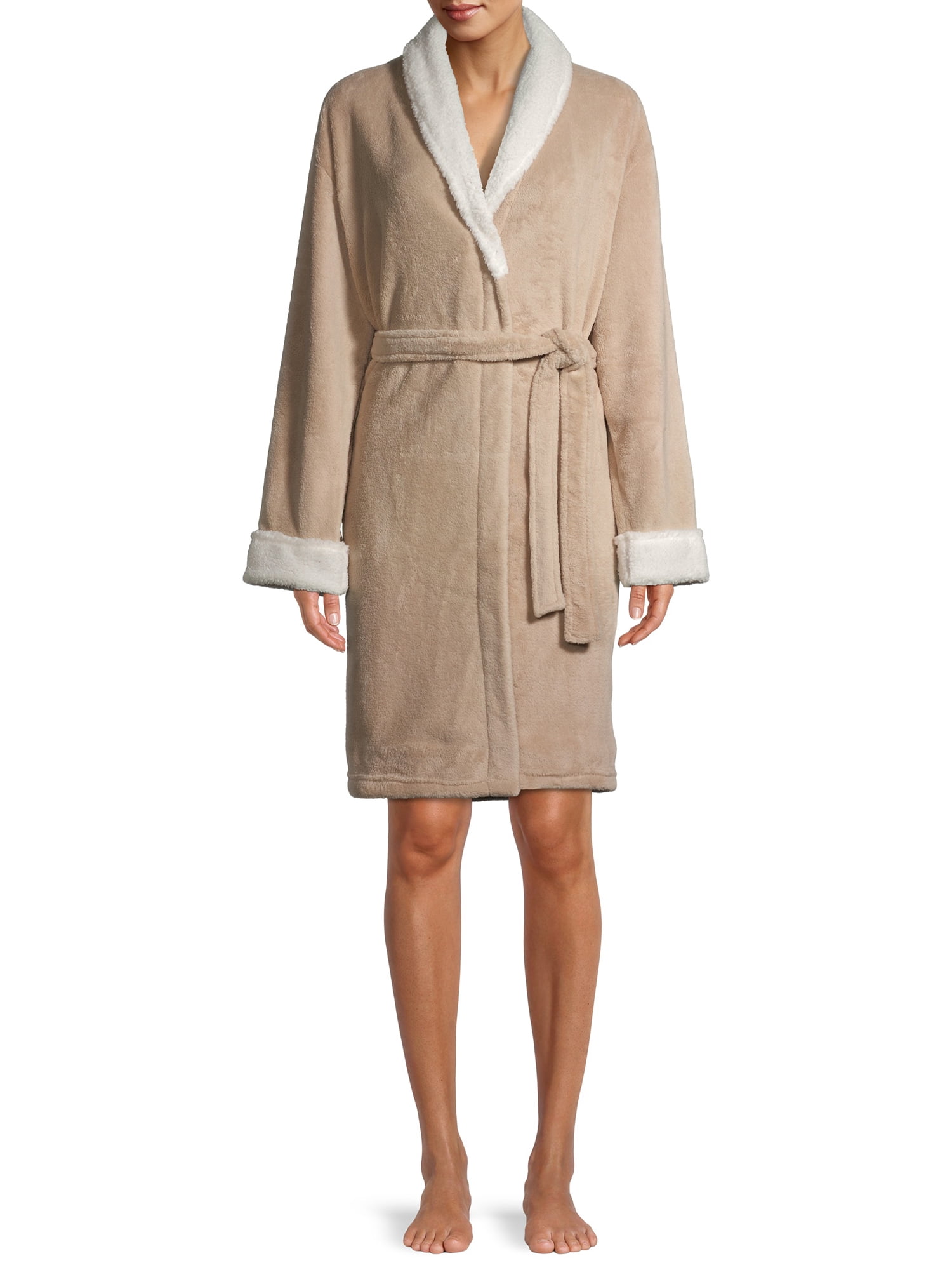 Blue Star Clothing Solid Print Evening Robe (Women's) 1 Pack
