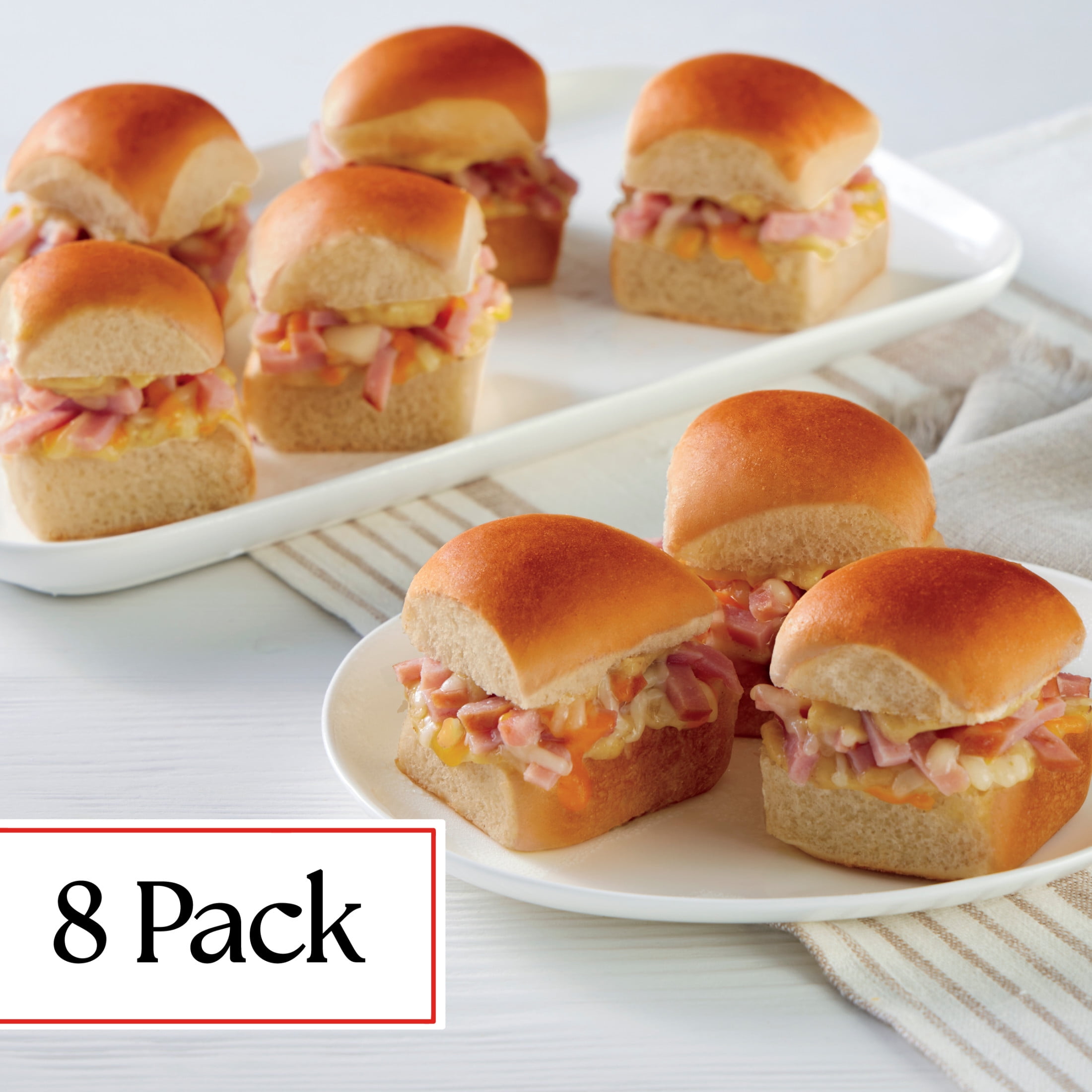 Stouffer's Host & Platter Frozen Appetizer Ham and Swiss Cheese Slider Sides, 17.9 oz (Frozen)