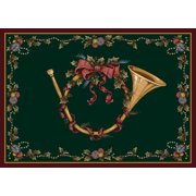 Milliken Seasonal Inspirations Area Rug French Horn 00350 Garland 2' 8" x 3' 10" Rectangle