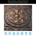thumbnail image 3 of Village style ceiling tiles Decorative pvc panels for Restaurant PL08 Weathered copper 10Pcs/pack, 3 of 9