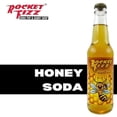 thumbnail image 3 of Rocket Fizz Honey Soda Flavor | Cane Sugar | Craft Soda Pop Drinks | 12 oz in Glass Bottle (6 Pack), 3 of 7
