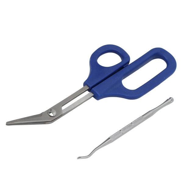 Tijeras para uñas de los pies BuyWeek con mango largo acero inoxidable