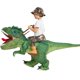 thumbnail image 1 of Disfraz inflable One Casa Dinosaur Riding T-Rex para niños, 1 of 8