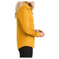 thumbnail image 3 of Womens Long Sleeve Easy Care Cotton/Polyester Shirt Athletic Gold/Light Stone 4XL, 3 of 6