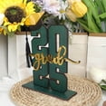 thumbnail image 5 of 2025 Graduation Party Decoration, Class of 2025 Wooden Table Centerpiece Decor, Wooden Table Sign Congrats Grads Photo Props Ornaments Gifts for Grads Party Decoration Sign with Base, 5 of 6