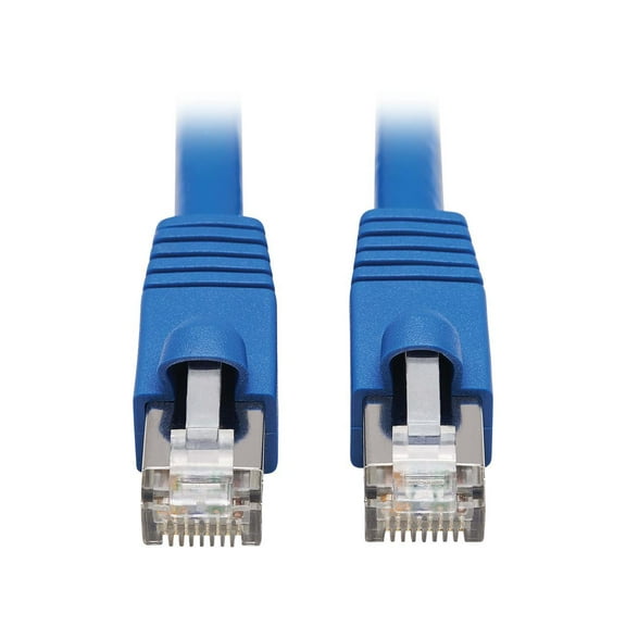 Tripp Lite 50ft Cat6a 10G Snagless F/UTP Ethernet Cable Blue N261P050BL