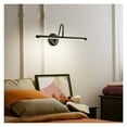 thumbnail image 3 of Picture Light, Photo Frame Light with Remote Control, Cordless Picture Light for Painting, Dimmable LED Art Display Light for Dart Wall Artwork Portraits - Black, 3 of 6