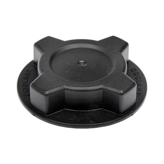 KarParts360 For Volvo VNL 2000-2022 Coolant Reservoir Cap | Plastic | Threaded Attachment Type | Black Color | Twist Type | 76.2 Millimeters Diameter | Replacement For 20968839, 23059030