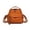 czb# Orange144, variant on CUZIBR Women'S Fashion Color Nylon Crossbody Bag Zipper Design Front Pocket Small Leather Bag Adjustable Wide Strap Lightweight Shoulder Purse For Women Daily Mini Carry Bag