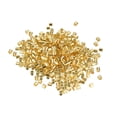 thumbnail image 1 of 1000uds Cuentas de Tubo Engarzado Unique Bargains Dorado 2,5x2,5mm, 1 of 5