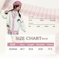 thumbnail image 5 of Women's Kawaii JK School Uniform Cardigans Long Sleeve Button Up Cardigan with Pinned Bowknot, 5 of 5