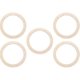 thumbnail image 1 of 5pcs Wood Circle Wreath Frames Smooth Rounded Edges Solid Structure For DIY Floral Garland Crafts Christmas Holiday Decorations, 1 of 5