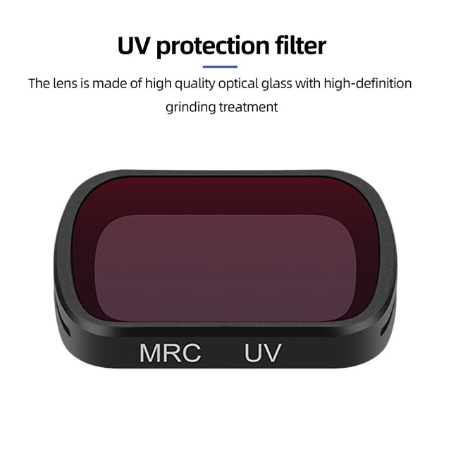 Filtro de lente Repuestos Filtro de lente de drone para DJI Pocket 2 Filtro (UV)