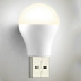 thumbnail image 2 of Bombilla De Noche Pequeña Usb Bombilla Nocturna Usb Lámparas De Libros Pequeños Portátiles Luz De Lectura Led (Luz Cálida), 2 of 6