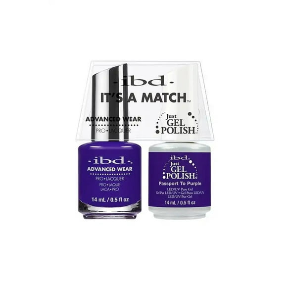 Ibd Just Gel Color Duo Passport to Purple 66677