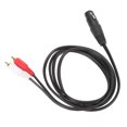 thumbnail image 1 of XLR Cable, 22AWG Anti RFI Female XLR Patch Cable  for Microphone, 1 of 7