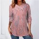 thumbnail image 3 of Blusa Manga Larga Gibobby Camiseta Mujer Winter Ladies Sense（Rosa， S), 3 of 4